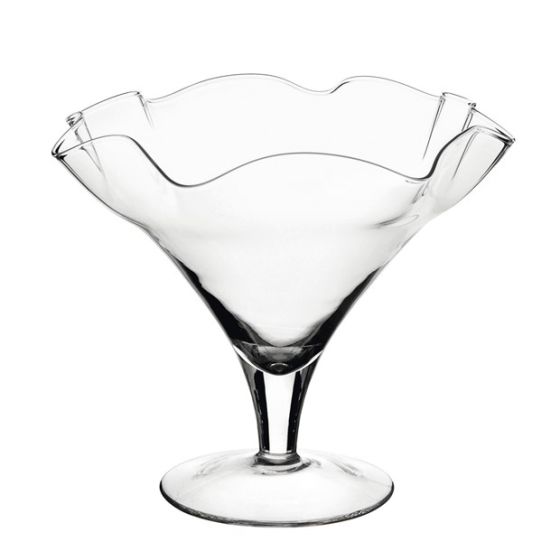 GLASS WAVY CUP