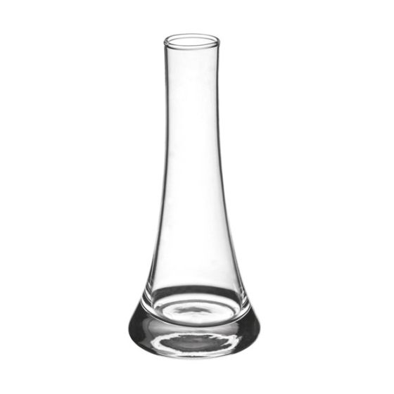 GLASS SINGLE-FLOWER VASE