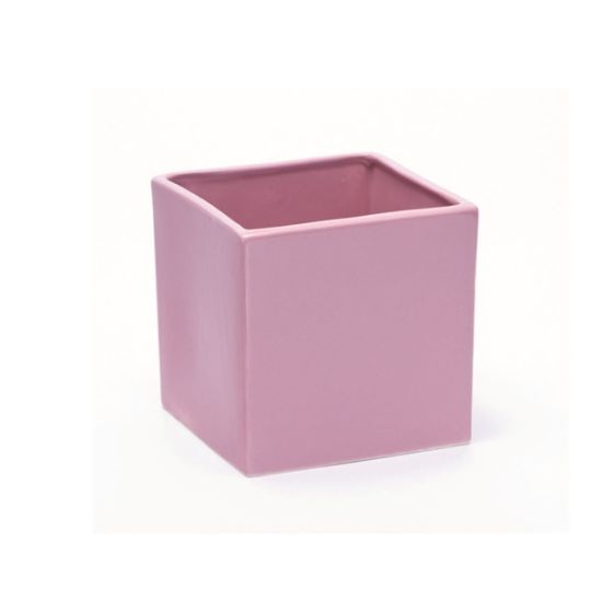 CUBĂ CERAMICĂ ROZ