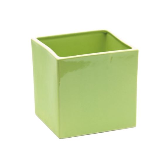 CUBE CERAMIC APPLE GREEN