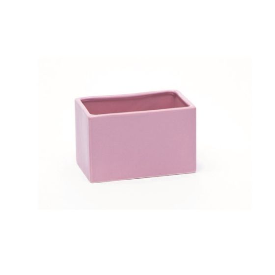 VAS CERAMIC RECTANGULAR ROZ