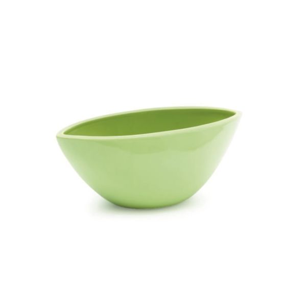 VASE CERAMIC APPLE GREEN