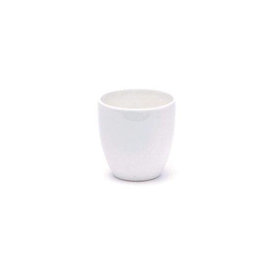 CACHET POT CERAMIC WHITE