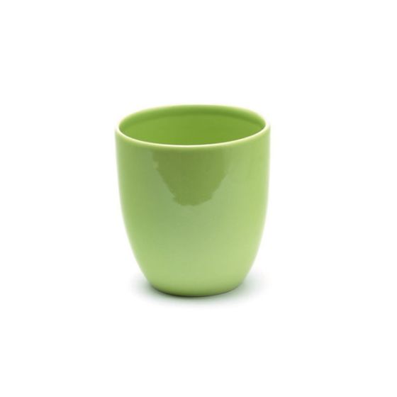 CACHET POT CERAMIC APPLE GREEN