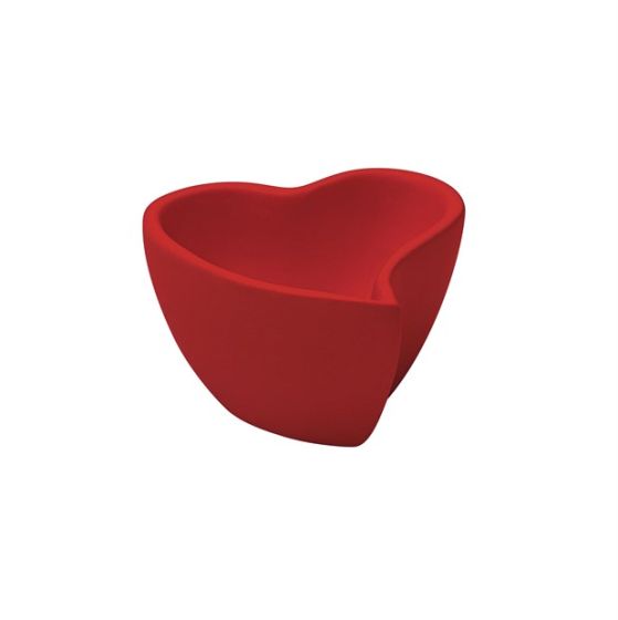 CERAMIC HEART RED MIGNON