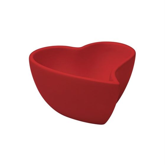 CERAMIC HEART RED SMALL