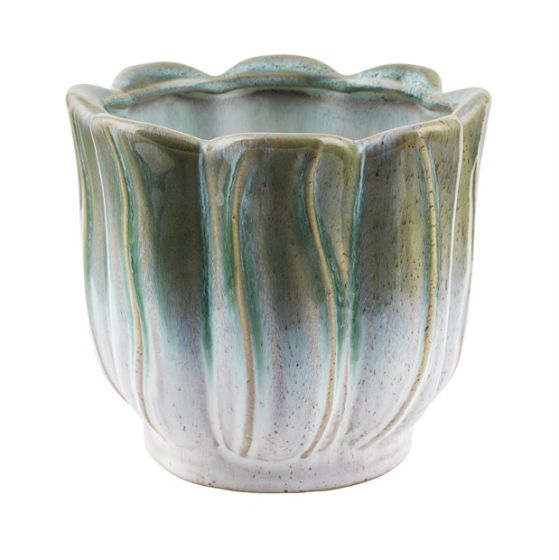 VAZĂ CERAMICĂ VERDE