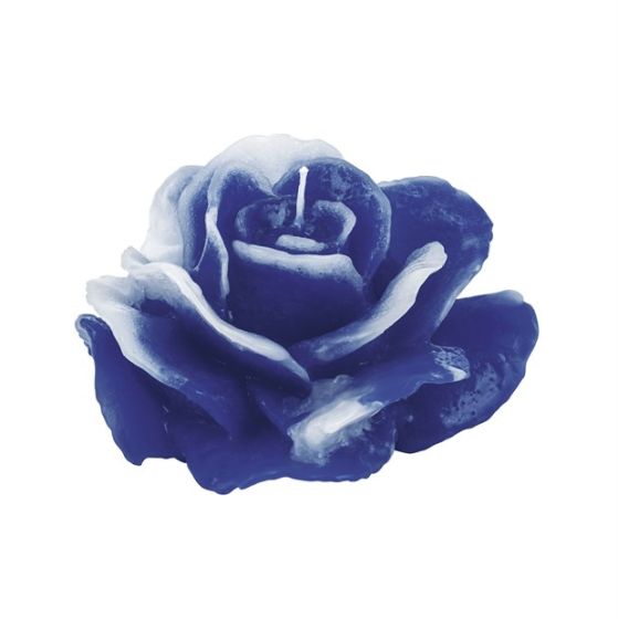 CANDLE LOVE ROSE BLUE