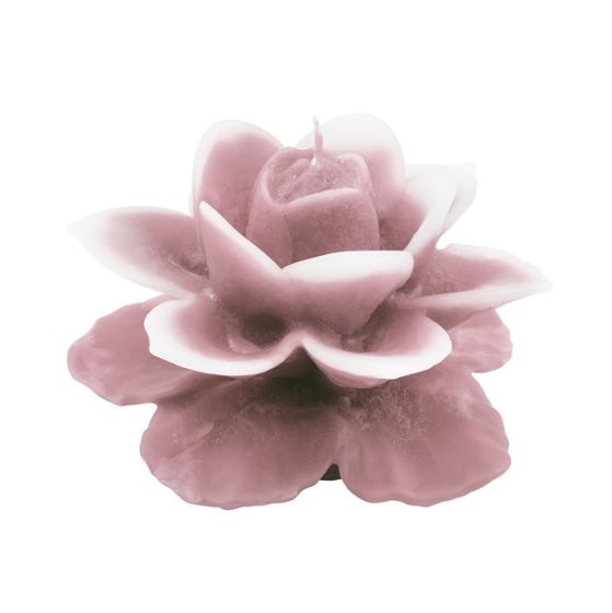 CANDLE BEAUTIFUL ROSE ANTIQUE PINK