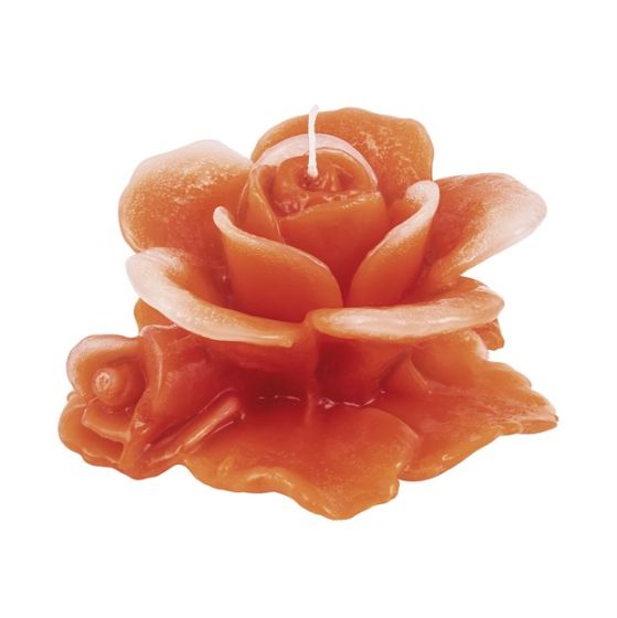 CANDLE PASSION ROSE ORANGE