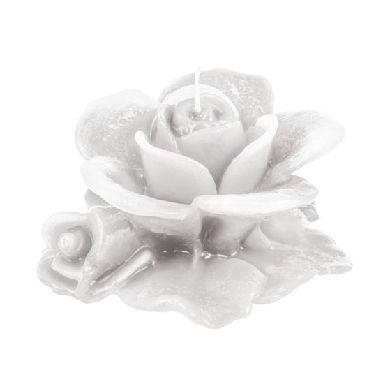 CANDLE PASSION ROSE WHITE