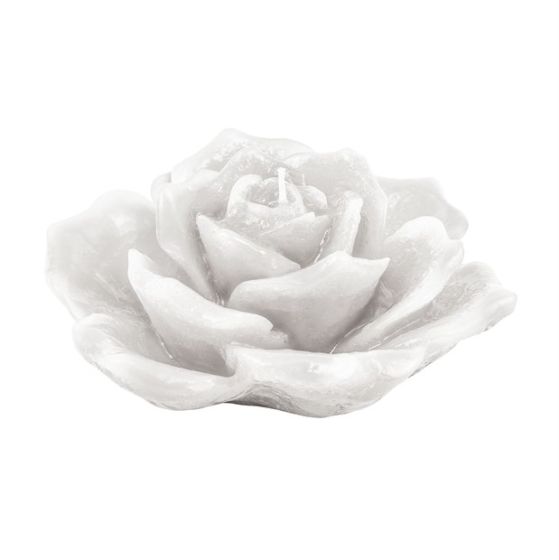 CANDLE TENDER ROSE WHITE