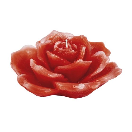 CANDLE TENDER ROSE RED