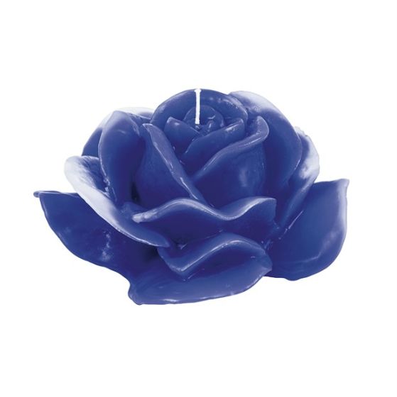 CANDLE CANDID ROSE BLUE