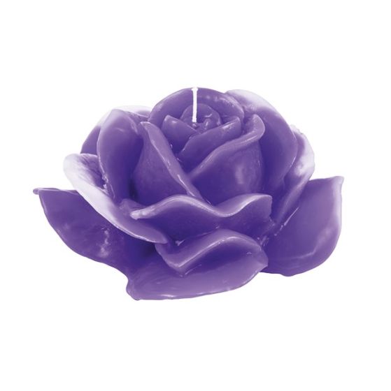 CANDLE CANDID ROSE LILAC