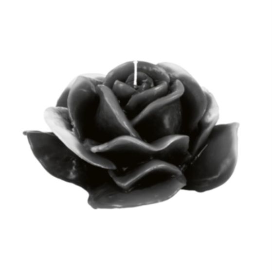 CANDLE CANDID ROSE BLACK