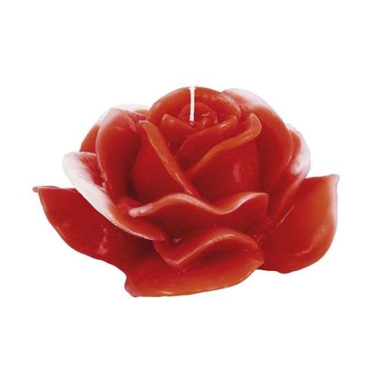 CANDLE CANDID ROSE RED