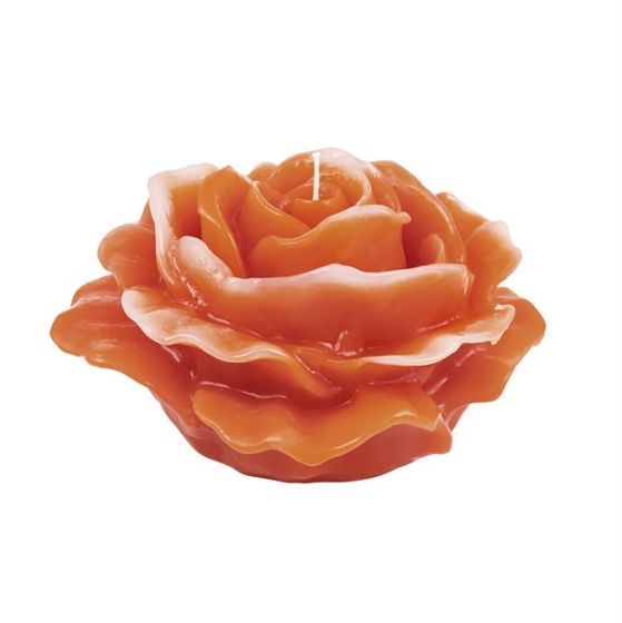 CANDLE SWEET ROSE ORANGE