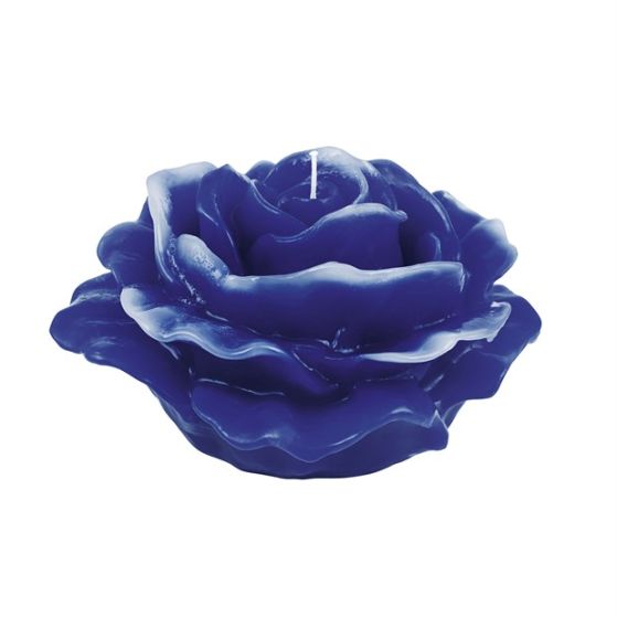 CANDLE SWEET ROSE BLUE
