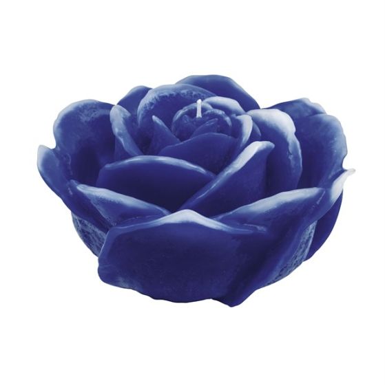CANDLE VIRGIN ROSE BLUE