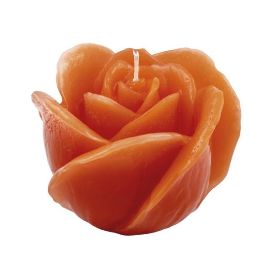CANDLE VIRGIN BUD ORANGE