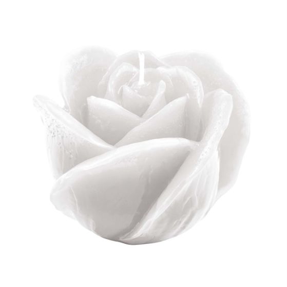 CANDLE VIRGIN BUD WHITE