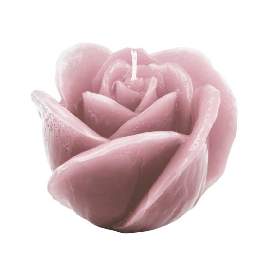 CANDLE VIRGIN BUD ANTIQUE PINK
