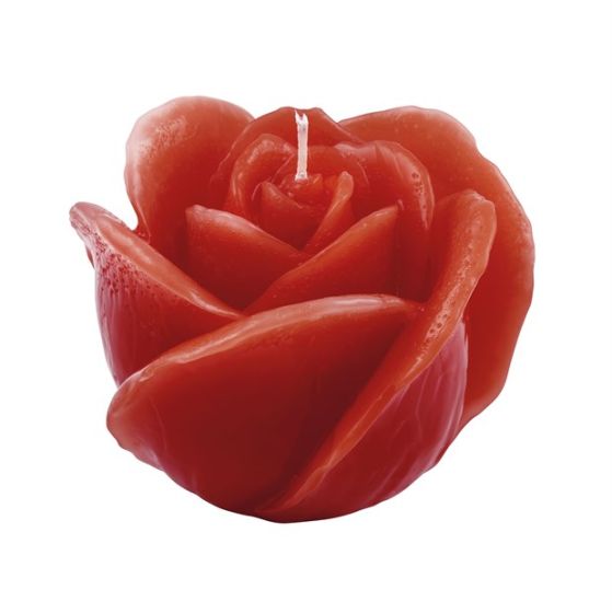 CANDLE VIRGIN BUD RED