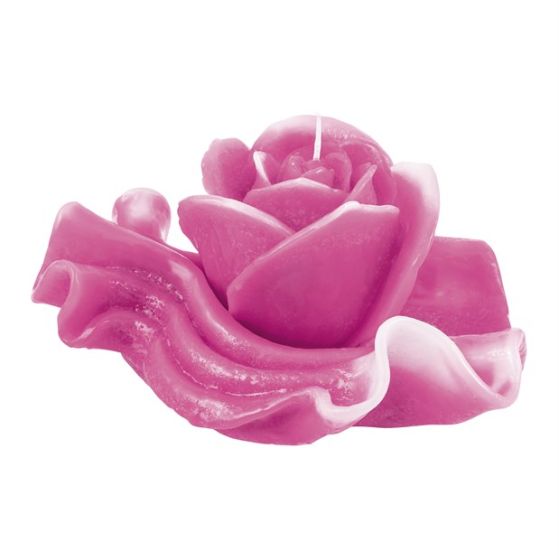 CANDLE NAPKIN WITH BUD PINK