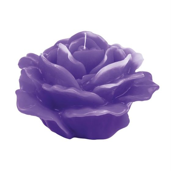 CANDLE LARGE SWEET ROSE LILAC