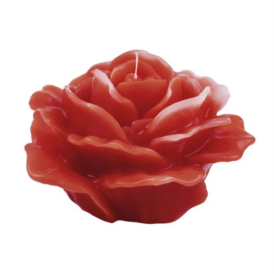 CANDLE LARGE SWEET ROSE RED
