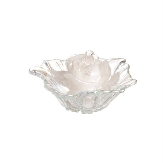CANDLE FINE ROSE PEARLY WHITE WITH EF-51