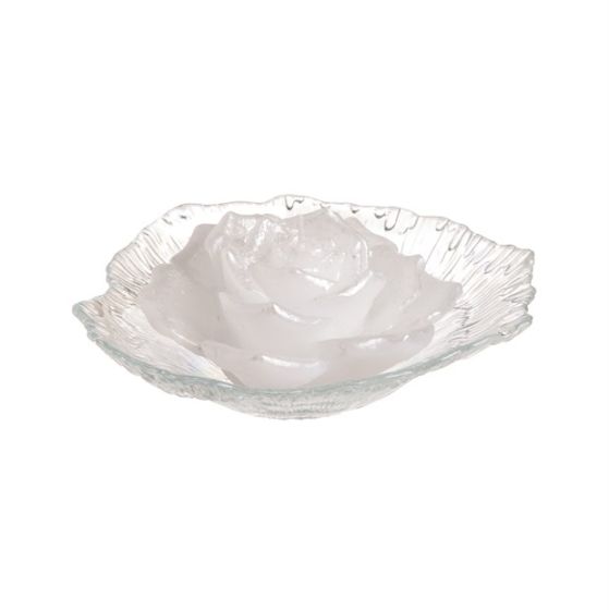 CANDLE TENDER ROSE PEARLY WHITE WITH EF-56