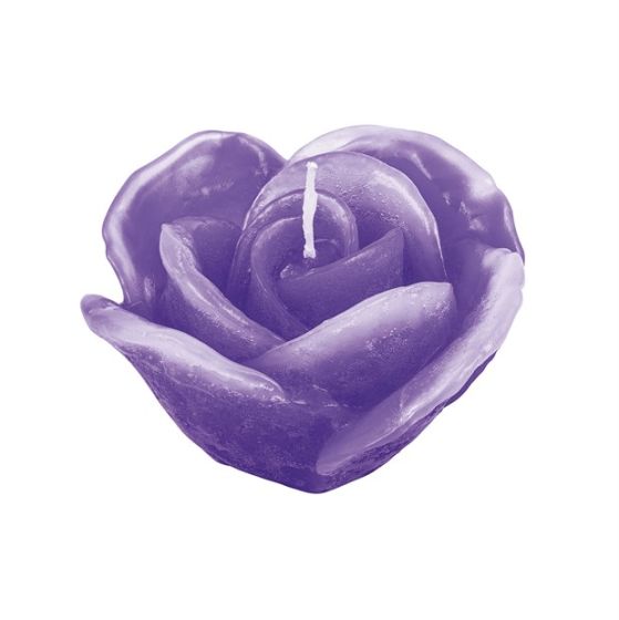 LUMÂNARE MICĂ TRANDAFIR LILIAC