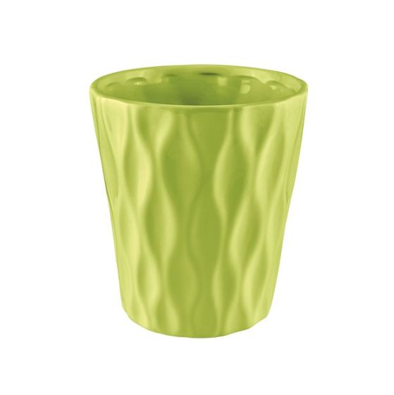 ORCHID VASE APPLE GREEN