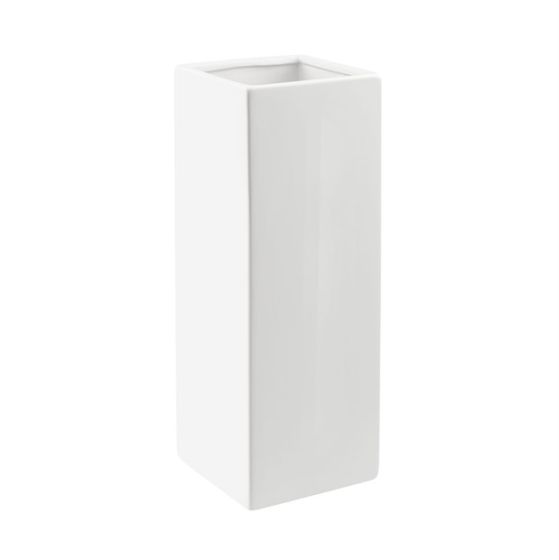 SQUARE CERAMIC VASE