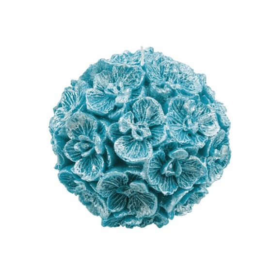 CANDLE LARGE SPHERE WITH ORCHID PEARLY TIFFANY