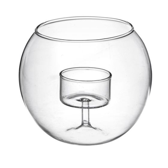 GLASS T-LIGHT HOLDER